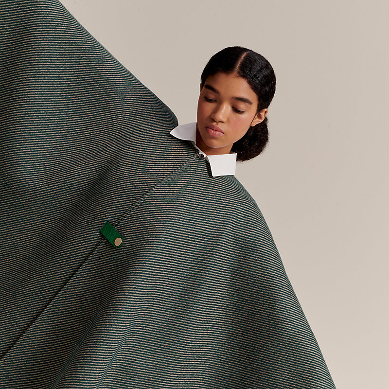 Wool and cashmere cape | Hermès Mainland China